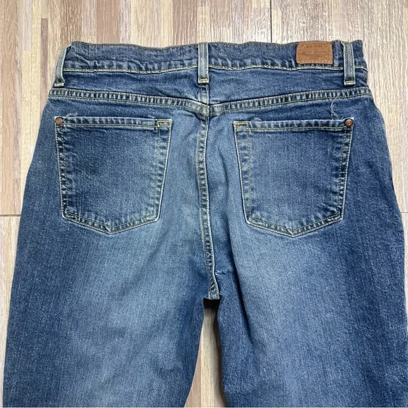 Old Navy Classic Blue Boot Cut Denim Jeans Size 8 - Picture 10 of 10